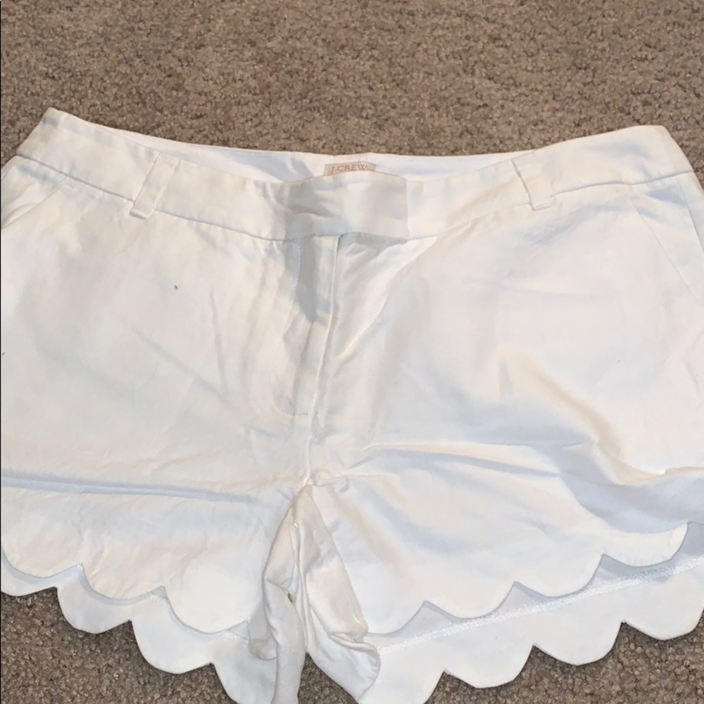 J crew scalloped chinos
